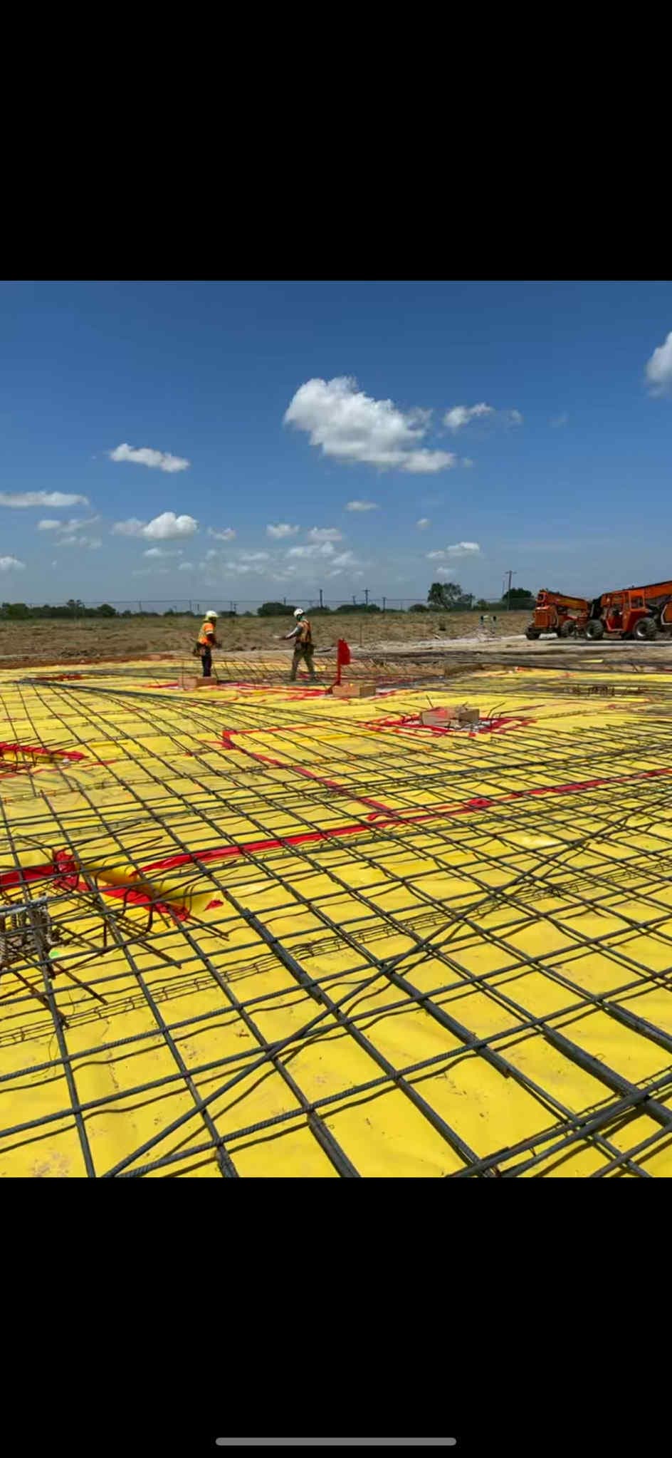 Professional rebar installation team serving Dallas-Fort Worth area with expertise in commercial and industrial reinforcing steel placement