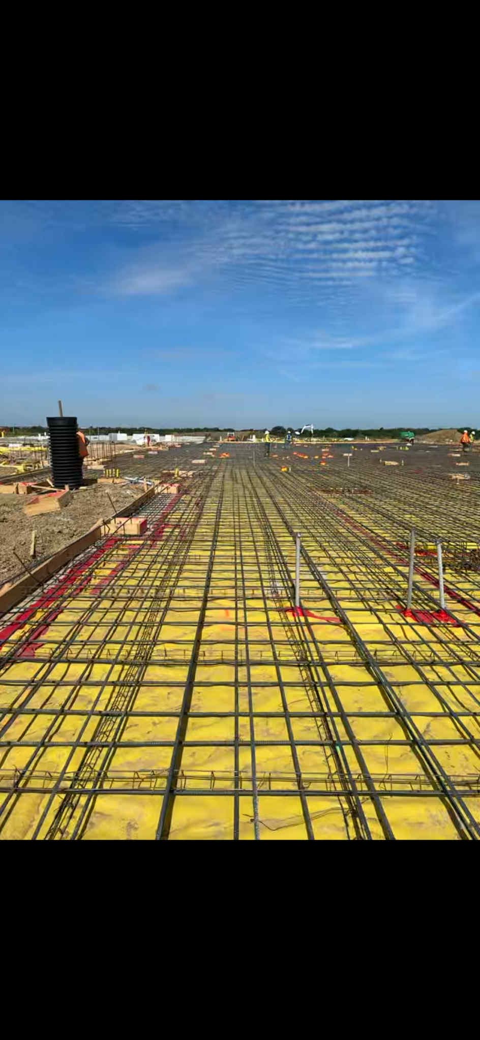 Professional industrial foundations services by Barron Rebar Placers in Dallas-Fort Worth - expert reinforcing steel placement for commercial and industrial construction projects